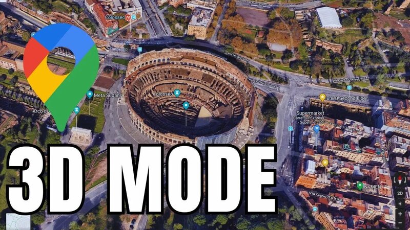 How to Turn On 3D Mode on Google Maps | How to Enable 3D View in Google ...