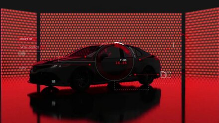 Реклама автомобиля (Cinema4d,Redshift)