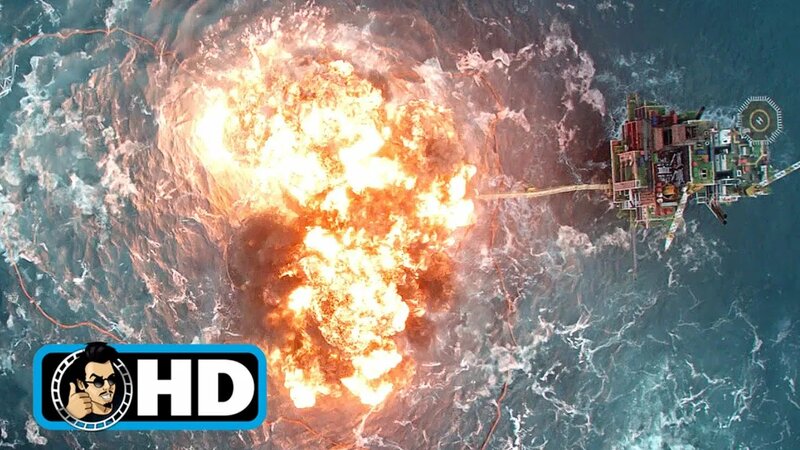 THE Burning SEA Movie Clip - Gas Explosion | Exclusive (2022 ...