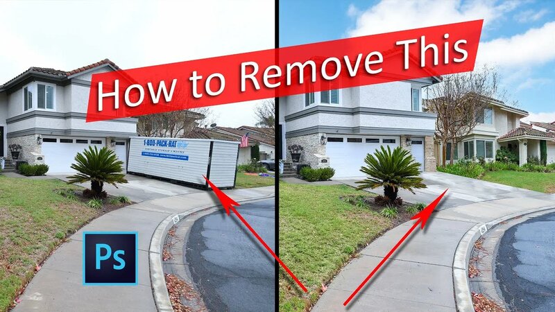 How to remove large objects using Photoshop - Смотреть онлайн в поиске ...