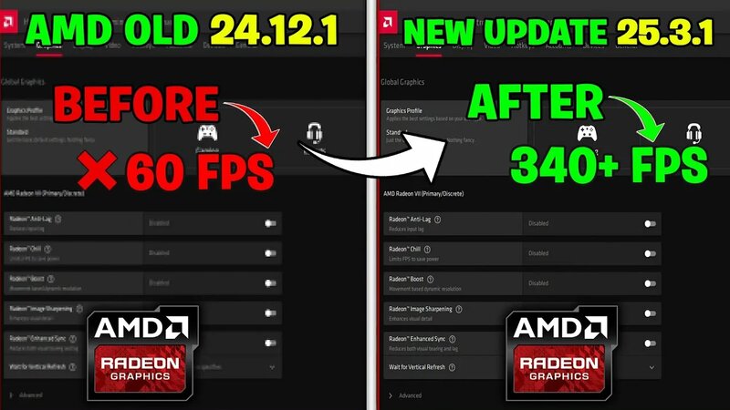 Best AMD Radeon Setting Optimizations For Gaming (Latest Update 25.3.1 ...
