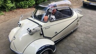 1955 Messerschmitt Kr200 first test drive