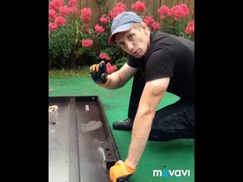 Утепление входной двери. Замена панели входной двери.