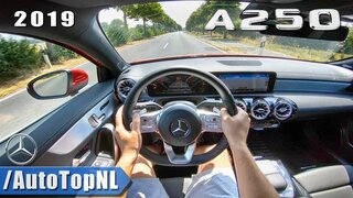 2019 Mercedes Benz A Class AMG Line A250 2.0T 224hp | POV Test Drive by AutoTopNL