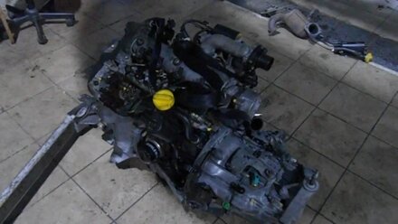 Renault Espace 1,9 dci замена двс