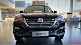 2020 Hanteng X7s Walkaround- China Auto Show（2020款汉腾x7s，外观与内饰实拍）