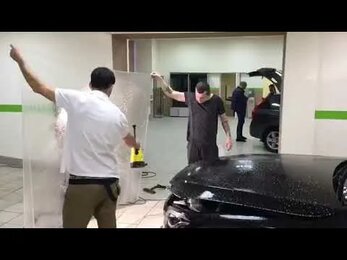 Проведение работ по детейлингу в автосервисе «Альфа-Гараж»