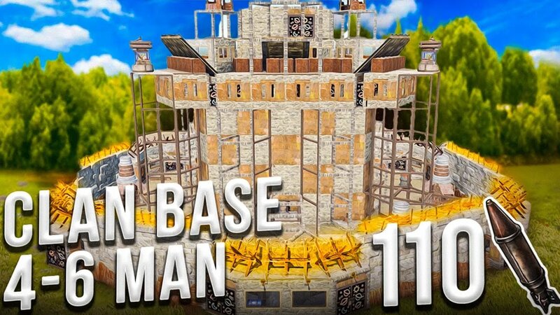 Клановый дом для 4-6 на мультишкафах clan base design multi-tc бункер ...