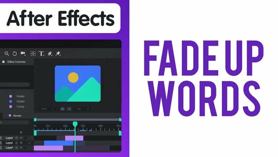How to do Fade Up Words in After Effects - Смотреть онлайн в поиске ...