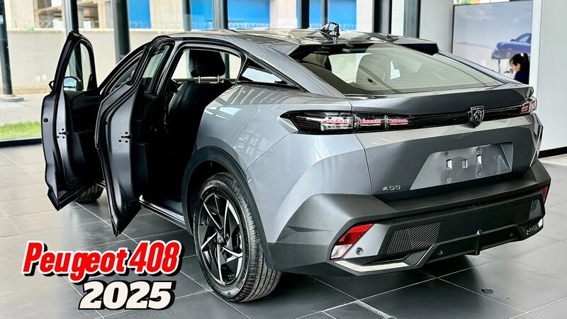 New Peugeot 408 ( 2025 ) - 1.6L Best Luxury Vehicle | Silver Color ...
