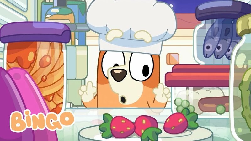 Let's Learn About Food with Bingo | Cooking Fun with Bluey and Bingo ...