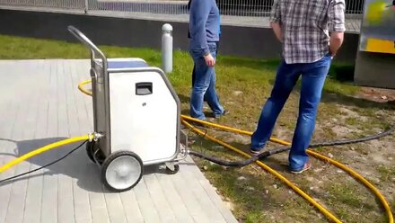 Работа компрессора Atmos PDP 35
