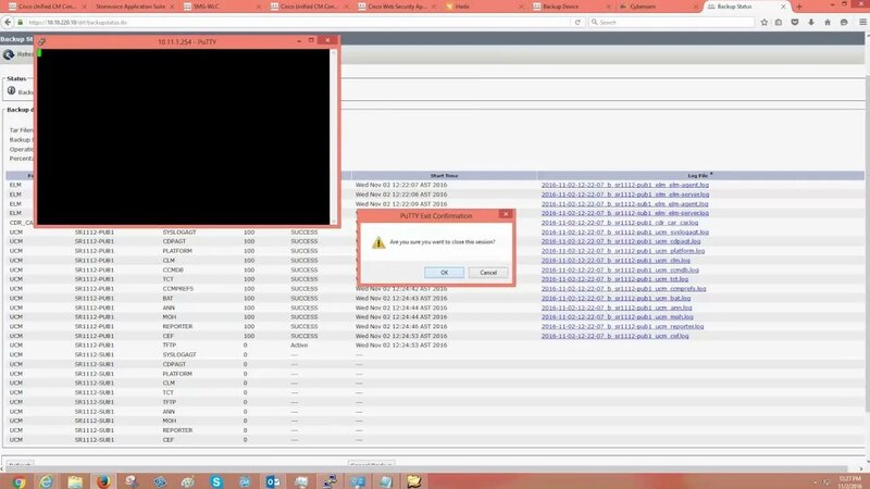 Backup cisco call manager ( CUCM ) using free ftpd application ...