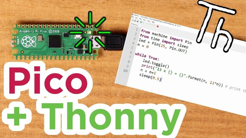 How to Setup a Raspberry Pi Pico and Code with Thonny - Смотреть онлайн ...