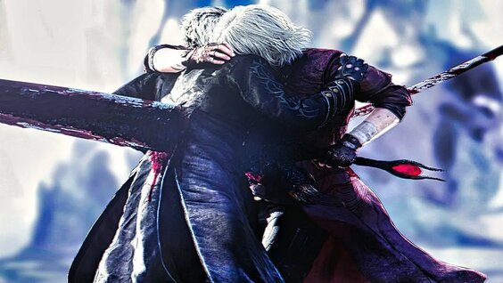 DANTE Uses Vergil's Katana Yamato Scene - Devil May Cry (4K Ultra HD) 