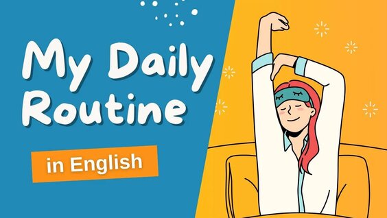 My Daily Routine | Learning English Speaking Level 1 | listen and ...