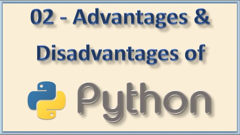 02 Advantages and Disadvantages of Python Language - Смотреть онлайн в ...