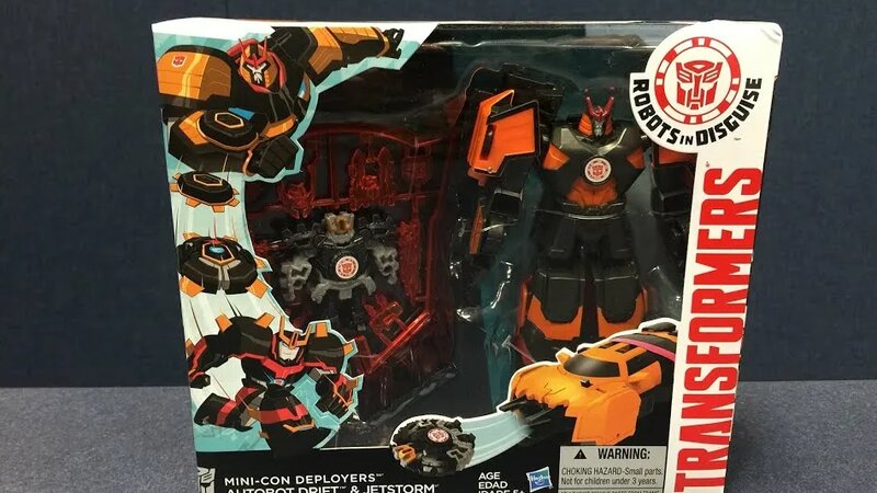 Transformers: Robots in Disguise - Minicon Deployer Drift w/ Jetstorm