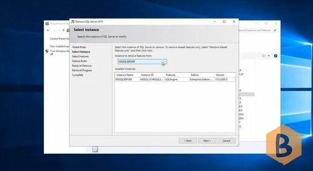 How to Remove or Uninstall Microsoft SQL Server in Windows | Manually ...
