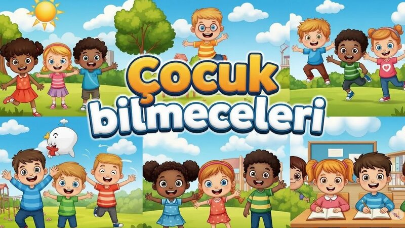 Çocuk Bilmeceleri Kolay Bilmece Oyun, Çocuklar İçin Eğitici Videolar ...