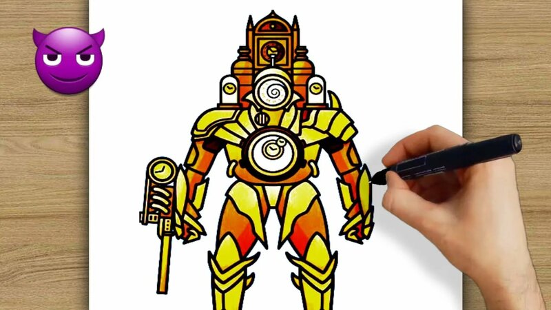 How to Draw Titan Clock Man - Skibidi Toilet Multiverse - Drawing Easy ...