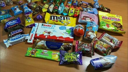 Сладкий новогодний подарок 1100 грамм премиум