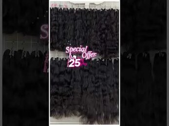 Our Raw Vietnamese Hair Extensions Allow For The PERFECT Natural Install. #shorts #rawhair #michair