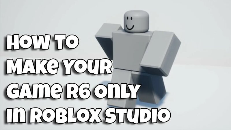 Как сделать вашу игру R6 только в Roblox Studio - Смотреть онлайн в ...
