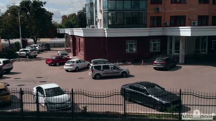 Высотные работы в GrandPalace Тула. Мытьё остекления, штукатурные и покрасочные работы на высоте!