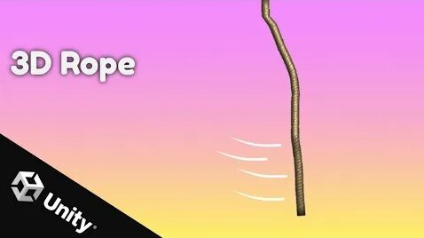 3D Rope in Unity | Hinge Joint - Смотреть онлайн в поиске Яндекса по Видео