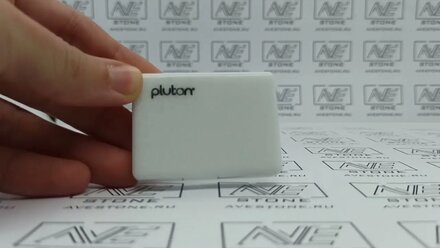 Искусственный акриловый камень Pluton D-024-Silverwhite.