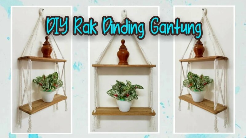 Membuat Rak Dinding Gantung || DIY Hanging Rack - Yandex Video aramada ...
