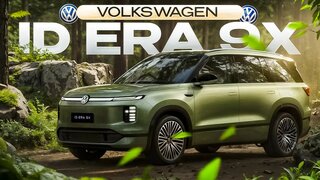 Volkswagen ID ERA 9X - Первый последовательный гибрид!  Обзор и ТестДравайв. #авто #vw