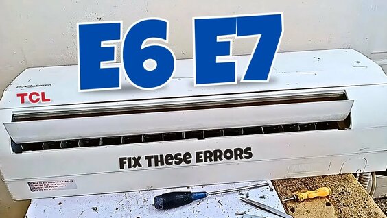 TCL Mini-Split AC Not Working? Fix E6/E7 Errors Like a Pro! - Смотреть ...