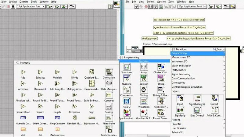 Solving a differential equation on LabVIEW - Смотреть онлайн в поиске ...