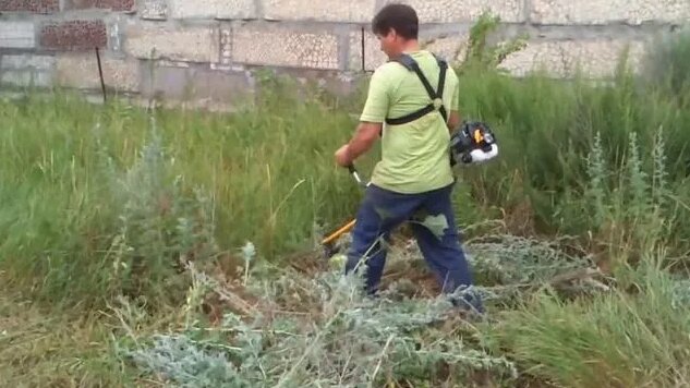 Мотокоса Ryobi RBC 254 FC в работе.3gp - Смотреть онлайн в поиске ...