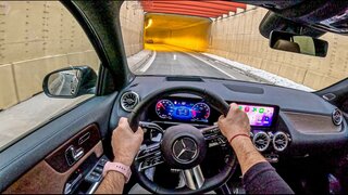 2026 Mercedes-Benz GLA 220 | 2.0 4matic 190 HP | POV Test Drive #2680 | Joe Black