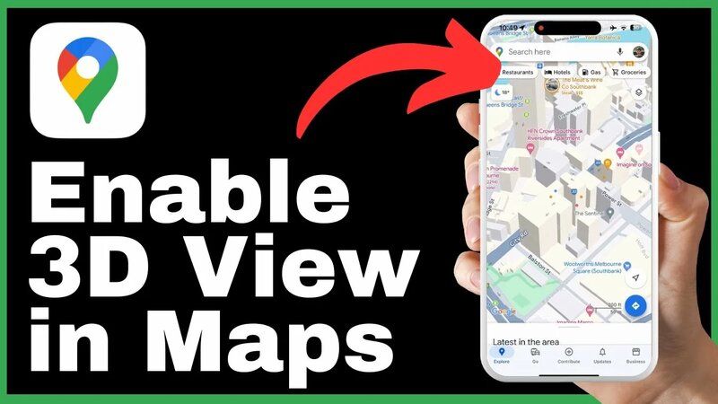 How to Get 3D View in Google Maps - Смотреть онлайн в поиске Яндекса по ...