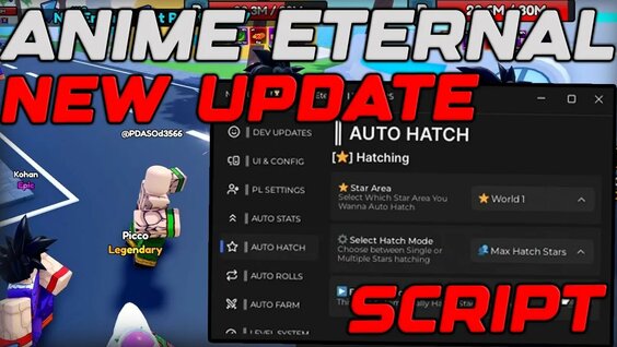 [BEST] Anime Eternal Script Gui Auto Farm, Kill Aura & MORE - Roblox ...
