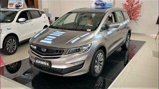 2019 Geely Jiaji 6Seater walkaround- China Auto Show（2019款吉利嘉际6座版，外观与内饰实拍）