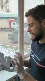 Надпись Scania