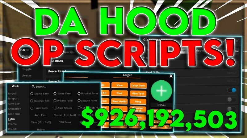 [NEW] Da Hood Script GUI / Hack | Auto Farm | Infinite Cash + Kill All ...