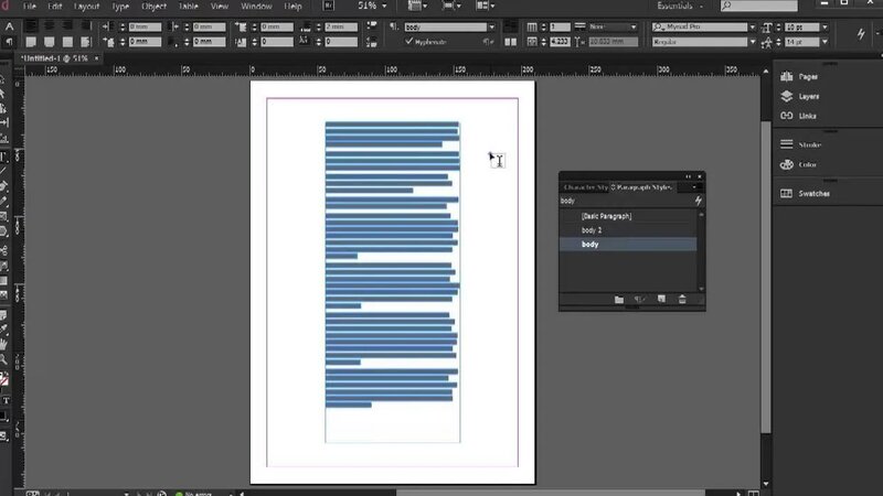 Paragraph styles - InDesign CC Tutorial [13/20] - Смотреть онлайн в ...