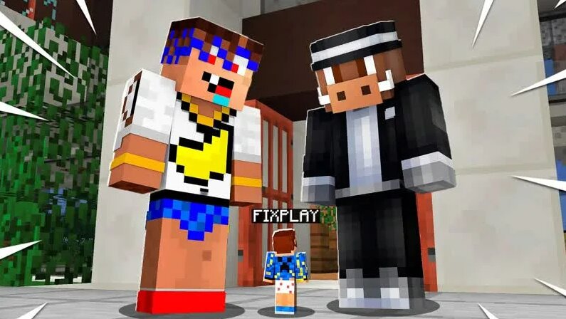 Я затроллил друзей Модом На Уменьшение в Майнкрафт! — Видео от FixPlay ...