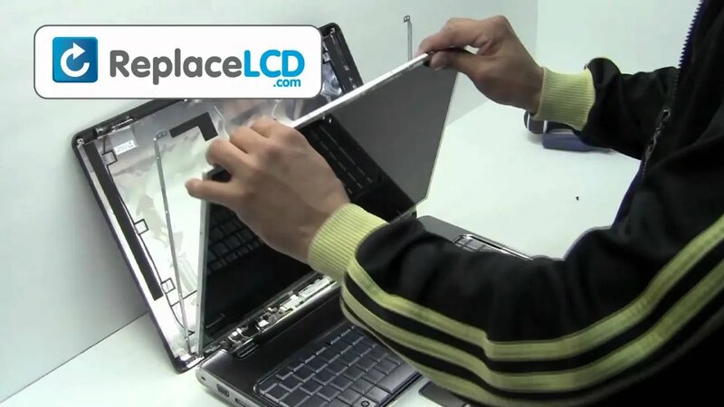 HP Compaq LCD Screen Replacement Guide DV7 DV6 - Replace Fix Repair ...
