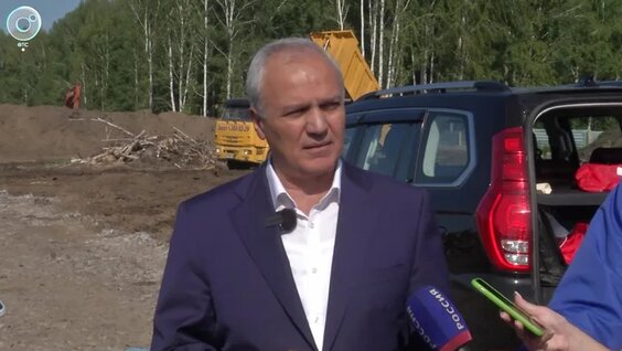 Микрорайон "Клюквенный" начали строить в Новосибирске — Видео от ОТС-Горсайт