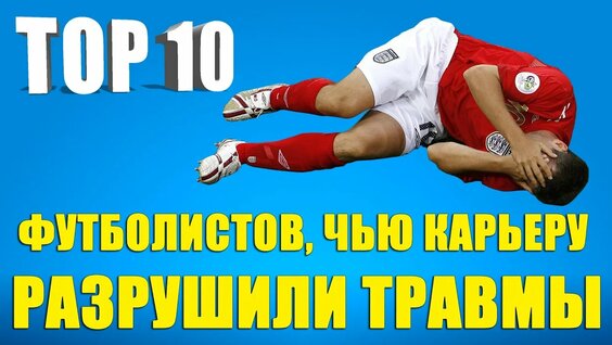 Футболисты, чью карьеру разрушили травмы — Видео от Мировой футбол