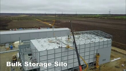 Быстромонтируемые краны Potain IGO на строительной площадке