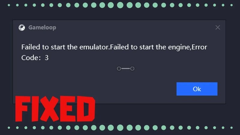 How to fix Gameloop / Tencent Gaming Buddy Error Code 3 Problem ...