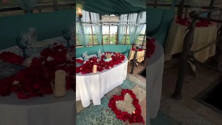 Оригинальное и очень романтичное место для свидания ❤️